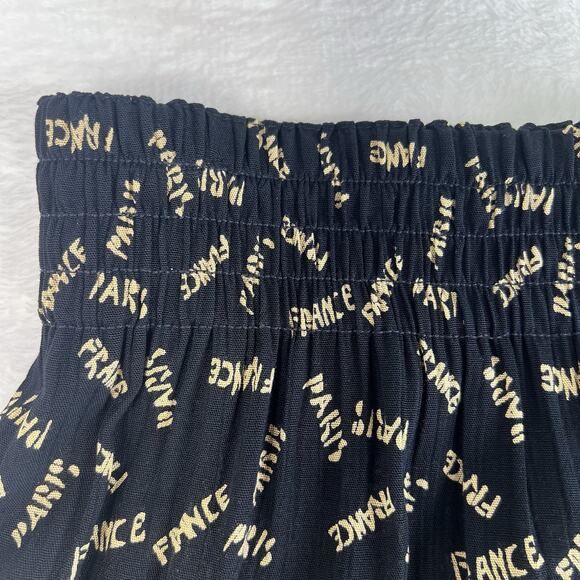 VTG Y2K Sz 4 Carole Little Skirt Cottagecore Abstract Boho Maxi Elastic Waist - Picture 6 of 12